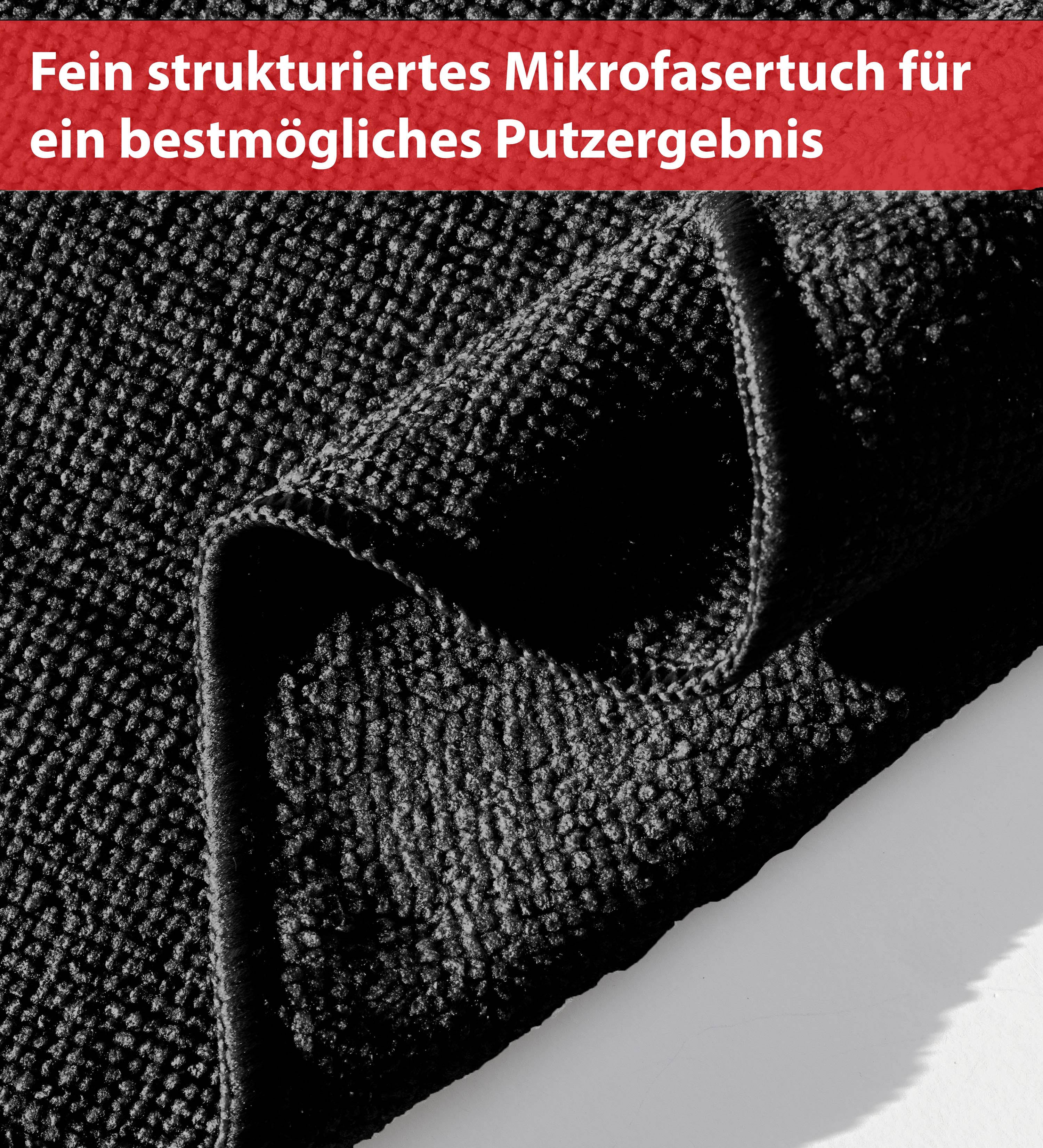 Microfiber cloths BLACK