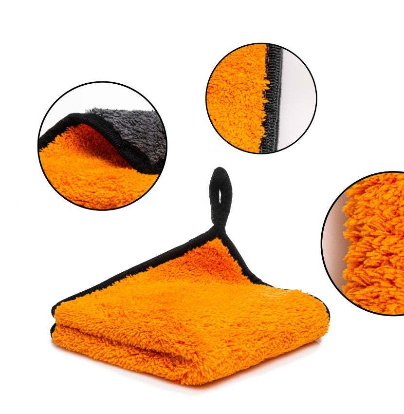 Microfiber cloth ORANGE 800 GSM