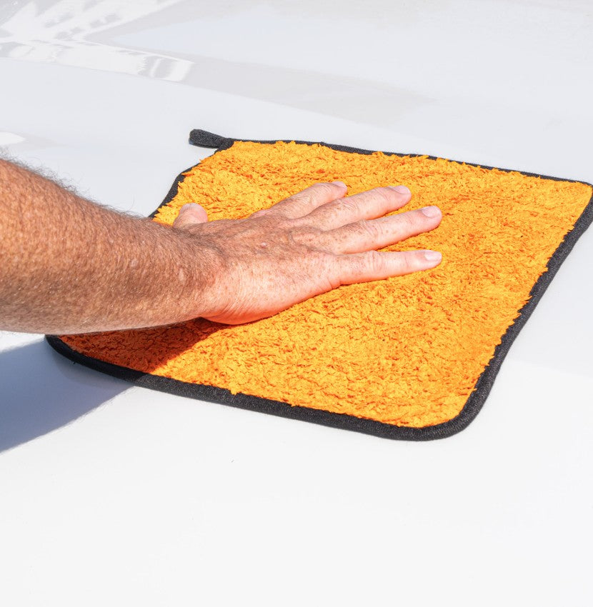 Microfiber cloth ORANGE 800 GSM