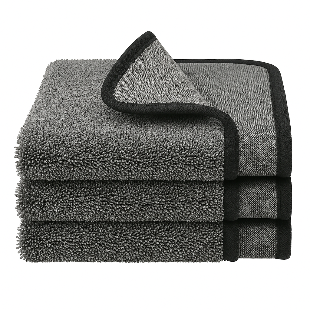 Special Mikrofasertuch 600GSM mit zwei unterschiedlichen Seiten 3xStück 30x30cm