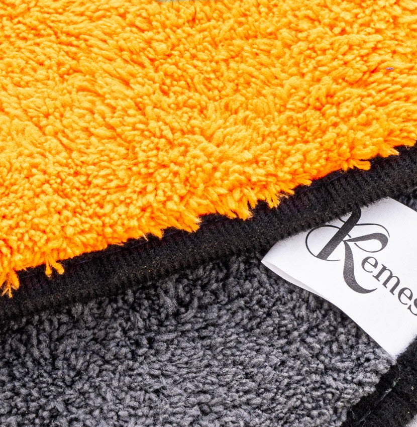 Microfiber cloth ORANGE 800 GSM