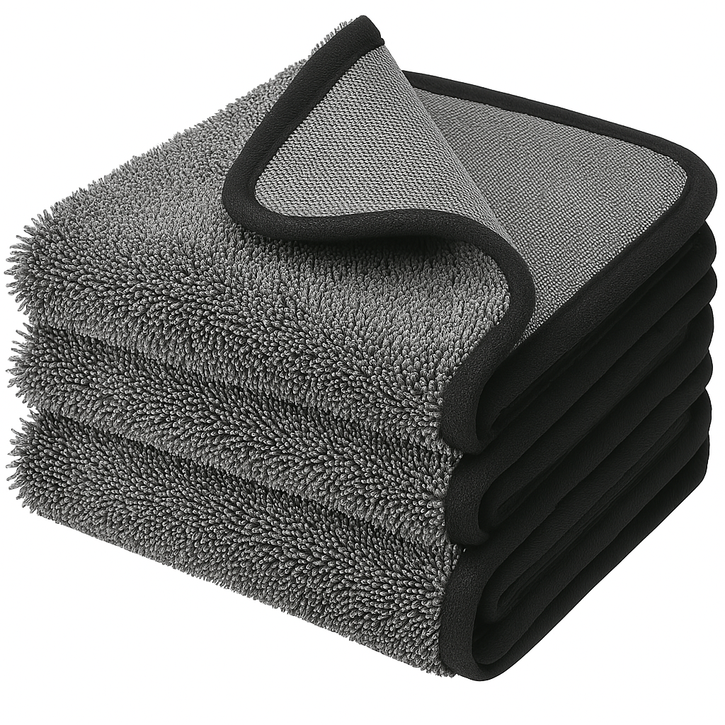 Special Mikrofasertuch 600GSM mit zwei unterschiedlichen Seiten 3xStück 30x30cm