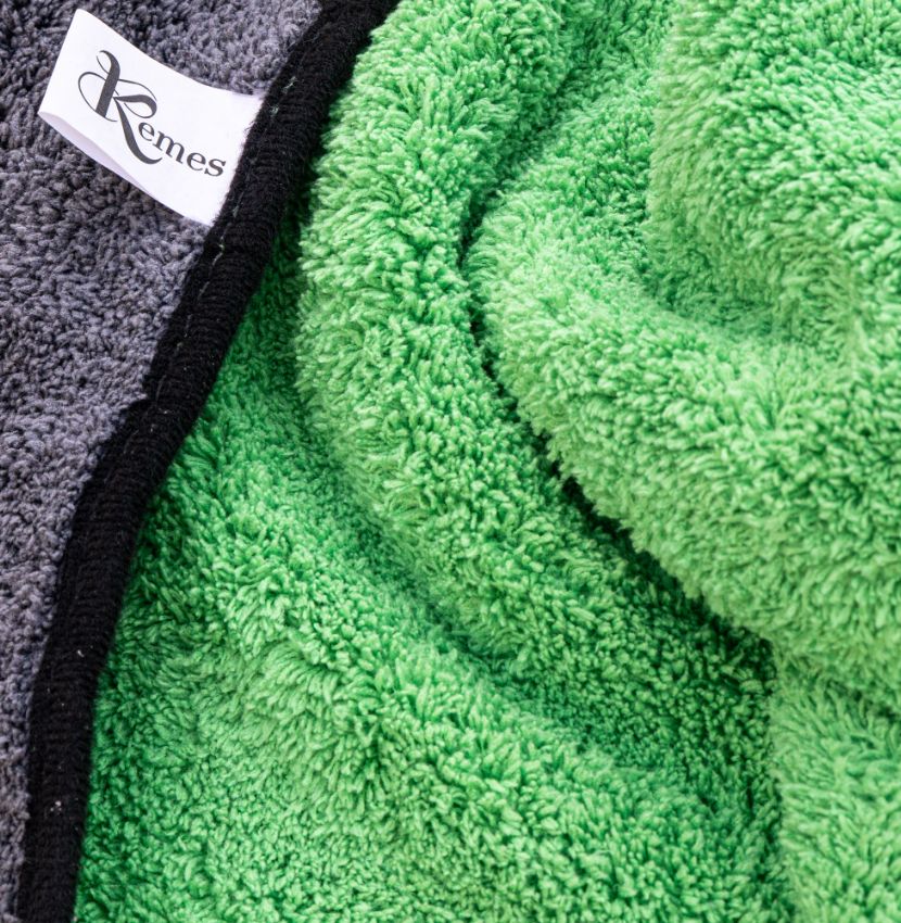 Microfiber cloth GREEN 800 GSM