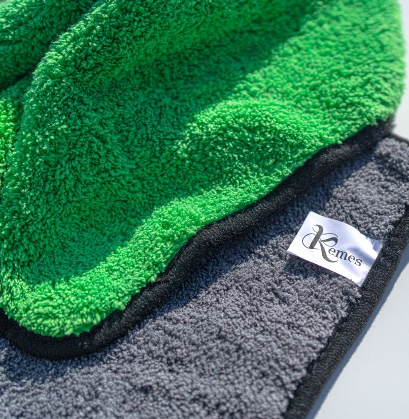 Microfiber cloth GREEN 800 GSM