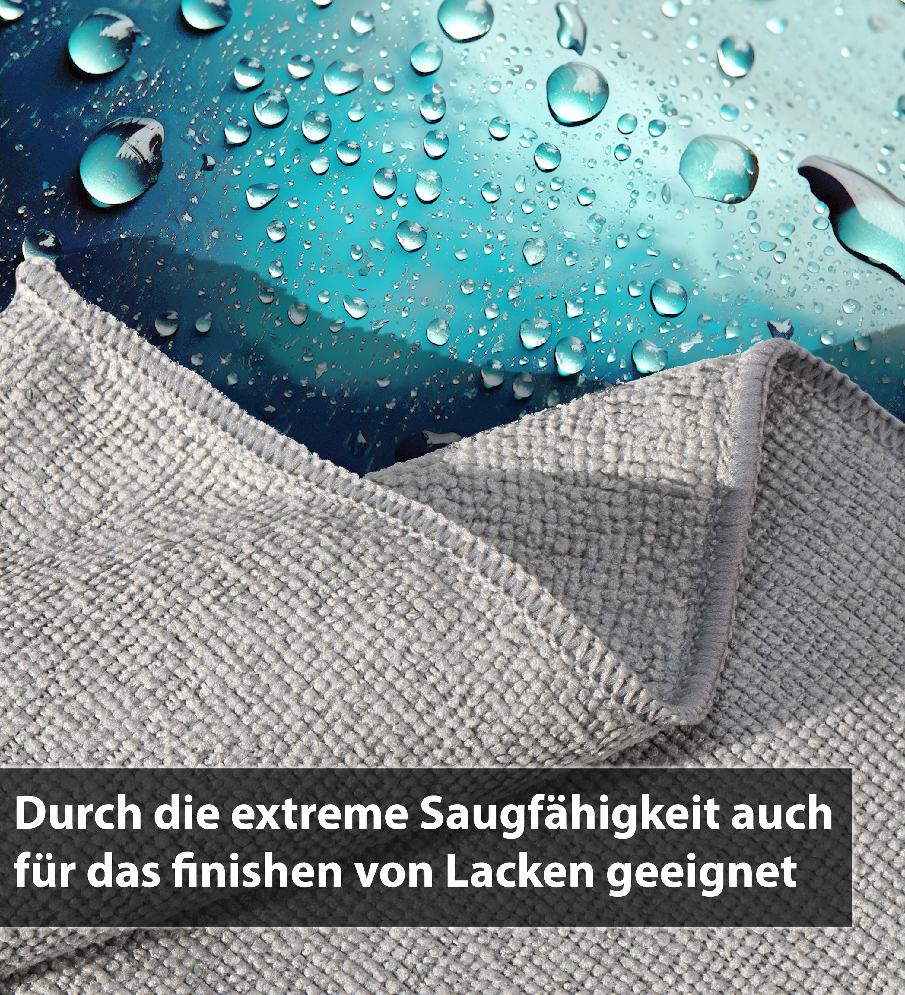 Microfiber cloths GRAY