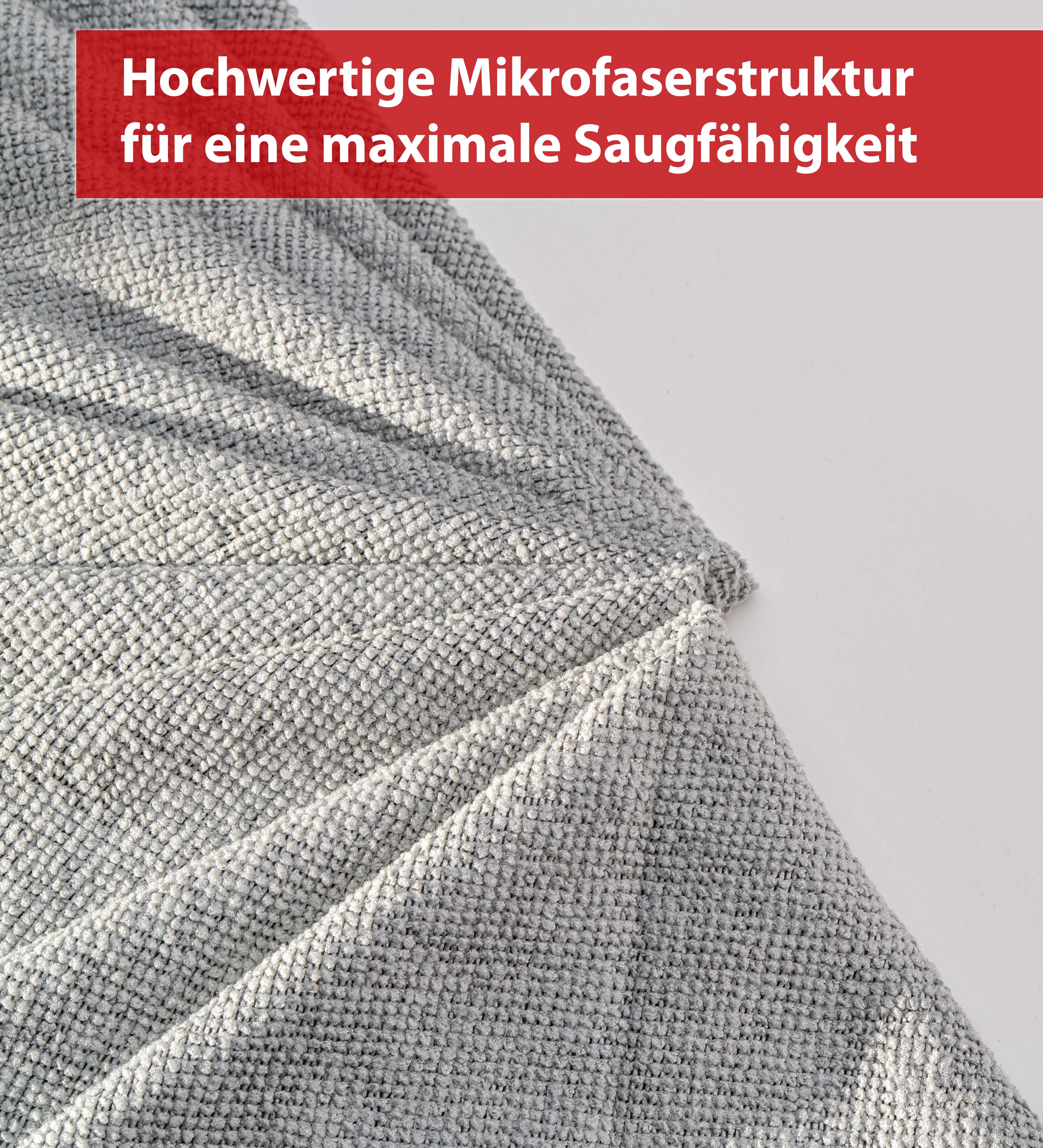 Microfiber cloths GRAY