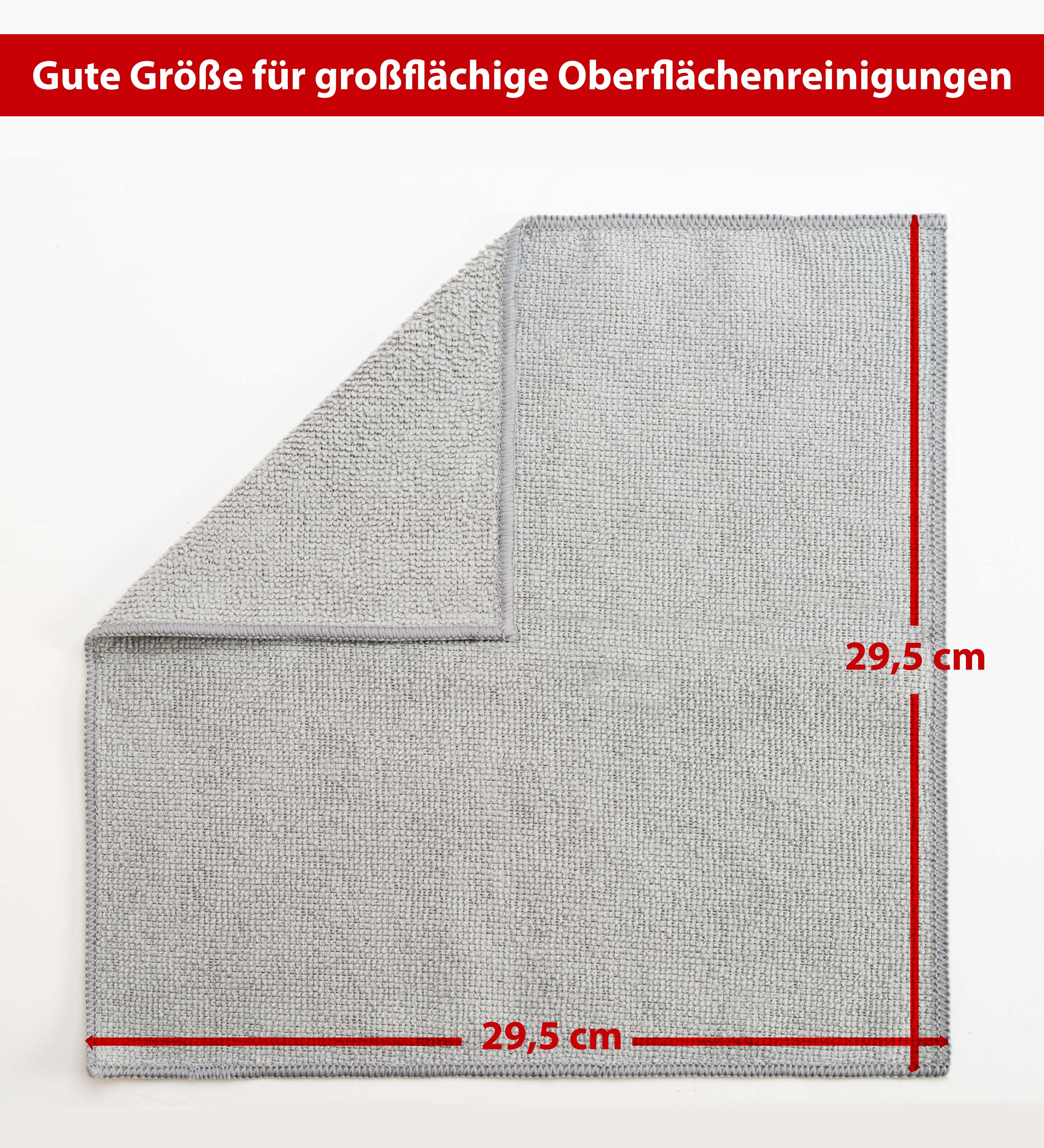 Microfiber cloths GRAY