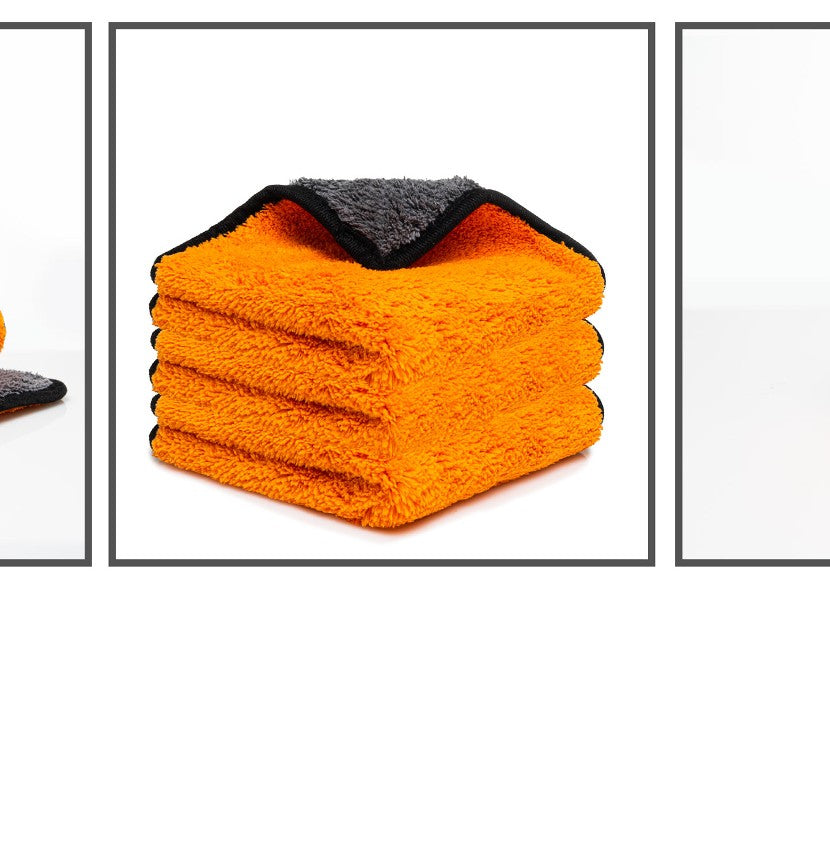 Microfiber cloth ORANGE 800 GSM