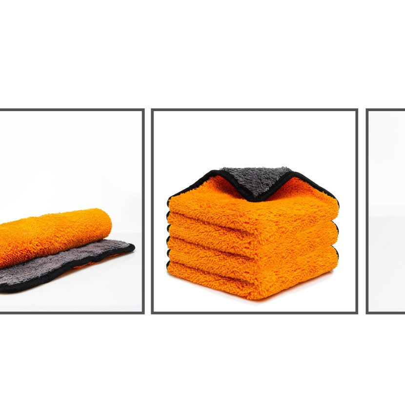 Microfiber cloth ORANGE 800 GSM