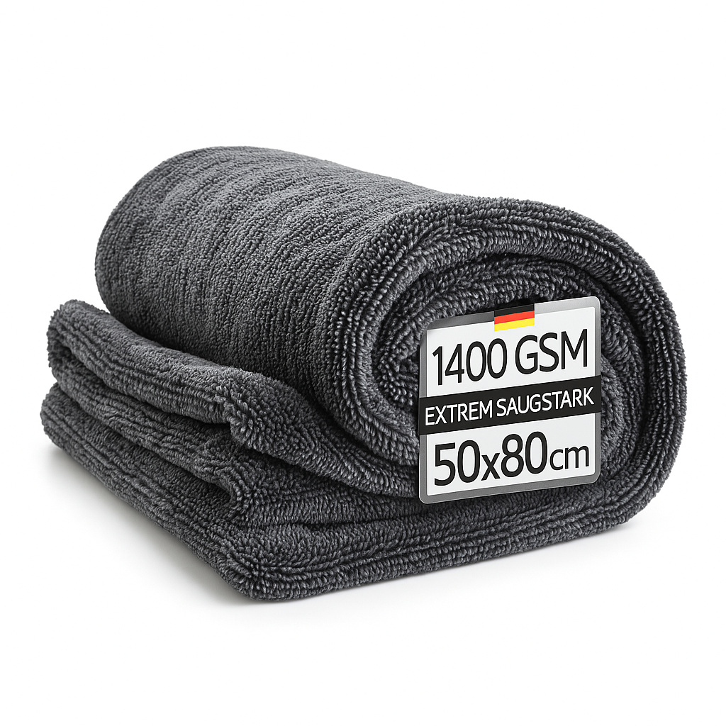 Microfiber cloth GRAY 1400 GSM