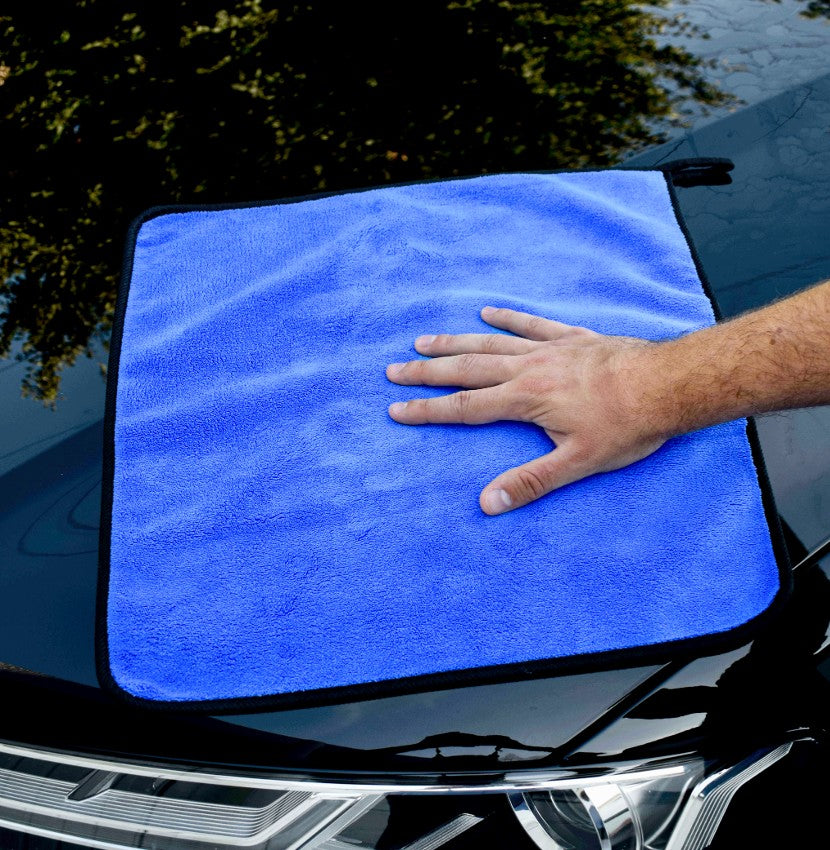 Microfiber cloth BLUE 500 GSM